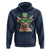 Funny St Patrick's Day Highland Cow Shamrock Hoodie