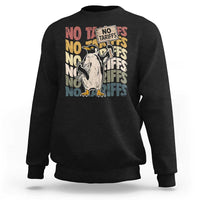 Funny Resist Penguins Sweatshirt No Tariffs On Penguin