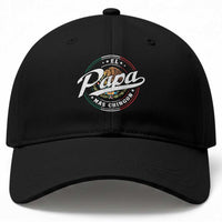 Funny El Papa Mas Chingon Baseball Cap Best Mexican Dad Father's Day