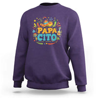 Funny Cinco De Mayo Father's Day Mexican Papacito Sweatshirt Sombrero Hat
