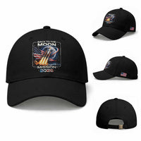 Back To The Moon Mission 2026 Baseball Cap Rocket Launch Moon Space Program