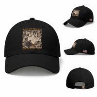 Just A Mom Trying To Keep Her Ducks In A Row Baseball Cap Funny Duck Mom