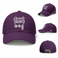 Classically Trained Manual Car Baseball Cap Pedals Driving Humor
