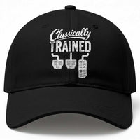 Classically Trained Manual Car Baseball Cap Pedals Driving Humor