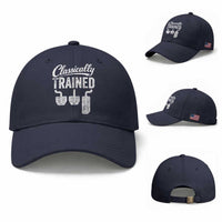 Classically Trained Manual Car Baseball Cap Pedals Driving Humor