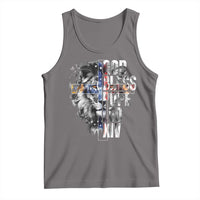 God Bless Pope Leo XIV Tank Top Lion American Flag
