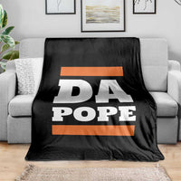 Funny Da Pope From America Chicago Throw Blanket - Wonder Print Shop