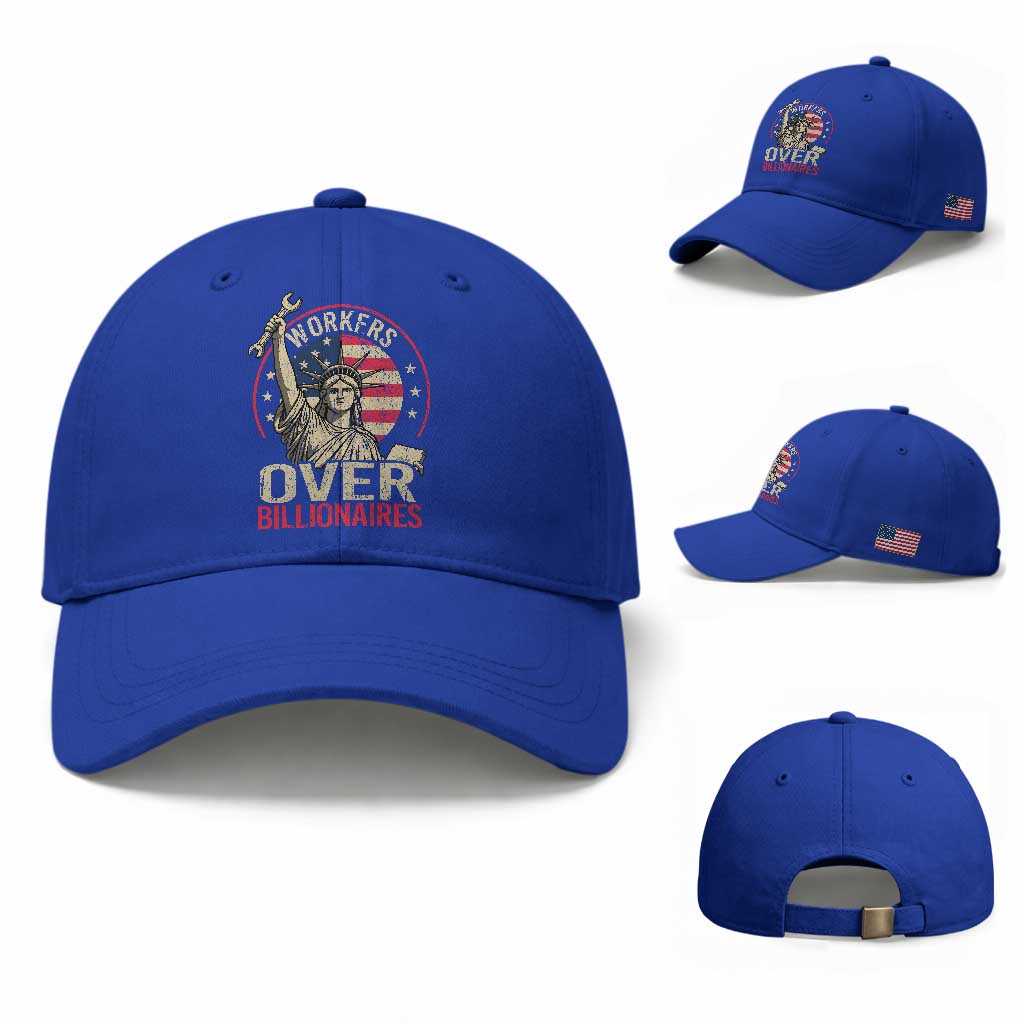 Workers Over Billionaires Baseball Cap Social Justice Statue Of Liberty