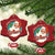 Funny Xmas Retro Santa Christmas Ornament Nothing For You Whore - Wonder Print Shop