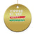 Funny Yippee Ki Yay Merry Xmas Christmas Ornament Nakatomi Plaza Brushed - Wonder Print Shop