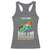 I Hate Being This Damn Sexy But I'm South African So I can't Help It Racerback Tank Top Saffa Flag