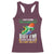 I Hate Being This Damn Sexy But I'm South African So I can't Help It Racerback Tank Top Saffa Flag