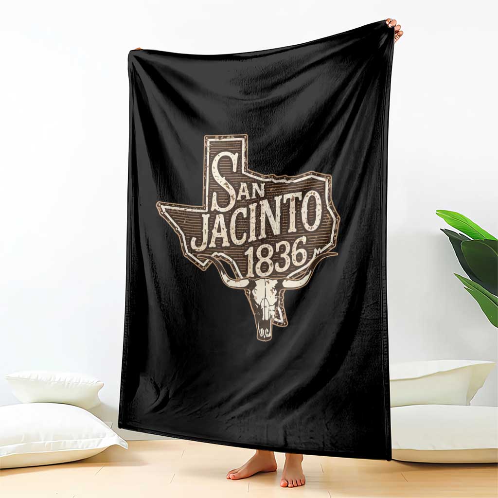 Battle of San Jacinto 1836 Texas History Independence Day Throw Blanket