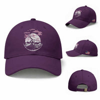 Washington DC Cherry Blossoms Monuments Memorials Japanese Style Baseball Cap
