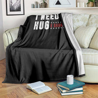 I Need A Huge Garage Funny Mechanic Throw Blanket Car Enthusiast