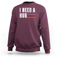 I Need A Huge Garage Funny Mechanic Sweatshirt Car Enthusiast