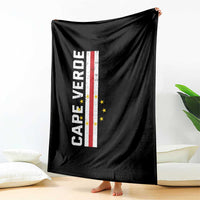 Cabo Verde Pride Vintage Jersey Cape Verdean Flag Throw Blanket