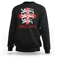 England Three Lions Symbol English Pride Souvenir Sweatshirt