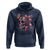 Day Of The Dead Hoodie Vintage Sugar Skull Flower Butterfly