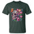 Day Of The Dead T Shirt Vintage Sugar Skull Flower Butterfly