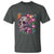 Day Of The Dead T Shirt Vintage Sugar Skull Flower Butterfly