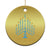 Happy Hanukkah Menorah Chanukah Jewish Holiday Christmas Ornament - Wonder Print Shop