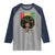 Proud Black African American Raglan Shirt God Says I Am Black History Month Afro Girl