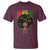 Proud Black African American T Shirt God Says I Am Black History Month Afro Girl