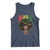 Proud Black African American Tank Top God Says I Am Black History Month Afro Girl