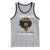 Proud Black African American Tank Top I Don't Have Attitude I've Got A Personality Glitter Print