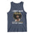 Proud Black African American Tank Top I Don't Have Attitude I've Got A Personality Glitter Print