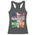 Irish American Racerback Tank Top American Raised Irish Roots St Patrick's Day