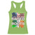 Irish American Racerback Tank Top American Raised Irish Roots St Patrick's Day