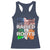 Irish American Racerback Tank Top American Raised Irish Roots St Patrick's Day