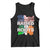 Irish American Tank Top American Raised Irish Roots St Patrick's Day