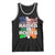 Irish American Tank Top American Raised Irish Roots St Patrick's Day