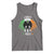 Funny St Patrick's Day Mothman Tank Top Lurky Vibes Shamrock Retro Ireland Flag