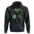 Funny St Patrick's Day Mothman Cryptid Creature Shamrock Hoodie