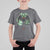 Funny St Patrick's Day Mothman Cryptid Creature Shamrock T Shirt For Kid