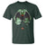 Funny St Patrick's Day Mothman Cryptid Creature Shamrock T Shirt