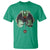 Funny St Patrick's Day Mothman Cryptid Creature Shamrock T Shirt