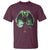 Funny St Patrick's Day Mothman Cryptid Creature Shamrock T Shirt