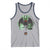 Funny St Patrick's Day Mothman Cryptid Creature Shamrock Tank Top