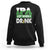 Funny Irish Beer Drinking St Patrick's Day Sweatshirt IPA Lot When I Drink Shamrock