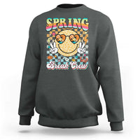 Funny Spring Break Crew Sweatshirt Spring Vacation Beach Family Matching