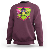 Party Monkey Baseball Drip Funny Animals Lover Sweatshirt