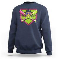 Party Monkey Baseball Drip Funny Animals Lover Sweatshirt