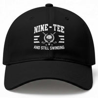 90th Birthday Golf Baseball Cap Funny Nine Tee And Still Swinging 90 Years Old