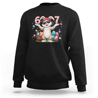Funny Easter Day Six Seven 67 Bunny Boys Kids Sweatshirt