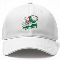Golfing Dad Baseball Cap Best Grandpar Golf Ball Father's Day